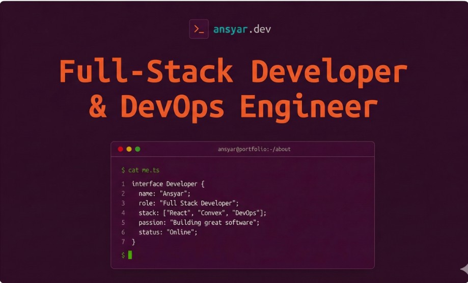 Portfolio v2: The Ubuntu Terminal Experience
